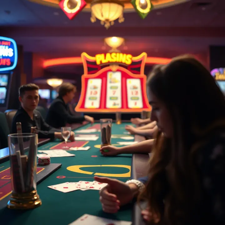 Scene depicting the emotional impact of gambling addiction with symbols of loss and despair