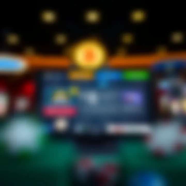 Secure online gaming interface showing bonus offers and player account details