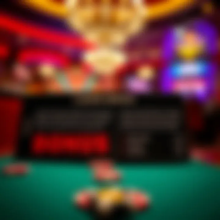 A focused view of a digital coupon with highlighted terms and conditions for a casino bonus