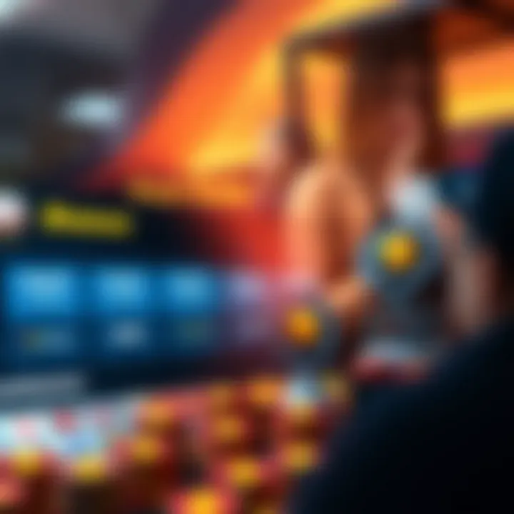 Secure online payment methods and bonus offers displayed on a user-friendly casino dashboard