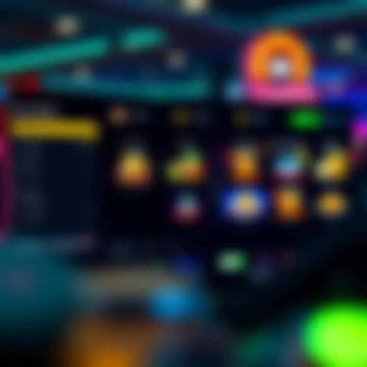 Exploring Key Features of the Pokies Platform Dashboard of pokies platform displaying various game options and user account features