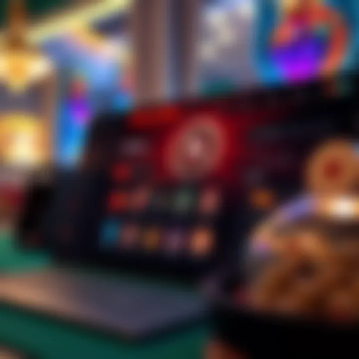 Dashboard showing account management options on Hellspin Casino platform