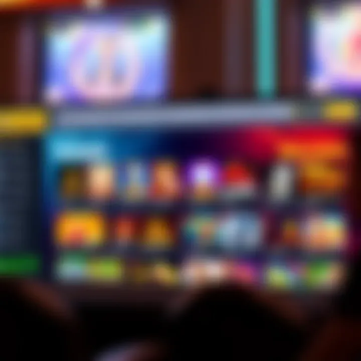 Dashboard view highlighting navigation options and game categories available on Hellspin Casino platform