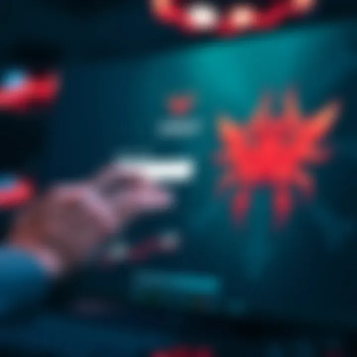 Hellspin Login Interface User entering credentials on the Hellspin login screen to access account