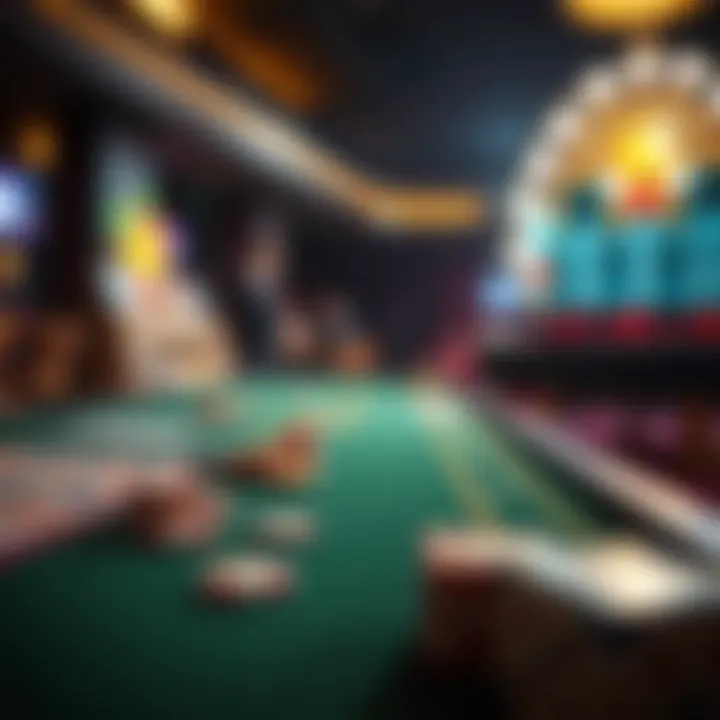 Secure payment options available for depositing funds in an online casino account