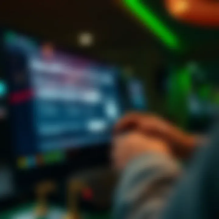 Secure verification process on online gaming website