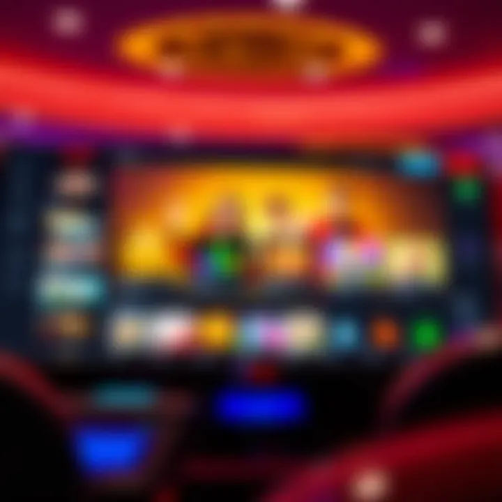 Dashboard view of Jackpot Jill Casino showing game navigation and account features