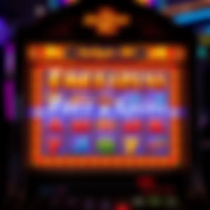 Bright slot machine screen displaying Jackpot Jill free spins feature