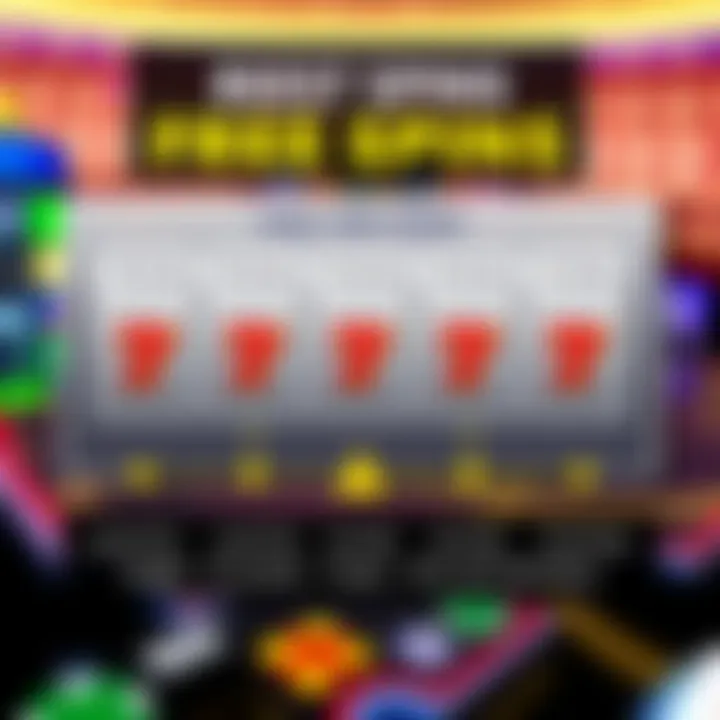 Graphical representation of strategies to maximize free spins benefits in an online slot game