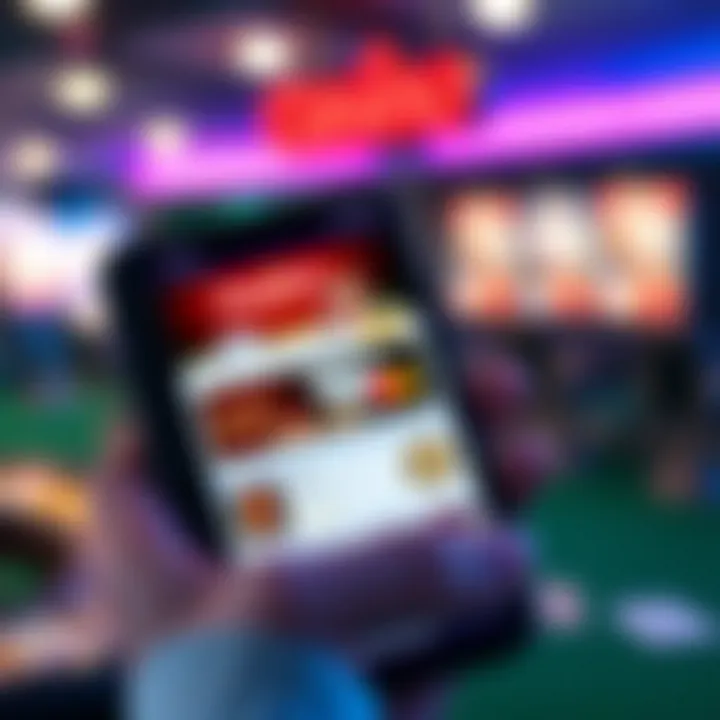 Mobile device displaying Playamo Casino app with visible bonuses and secure payment options