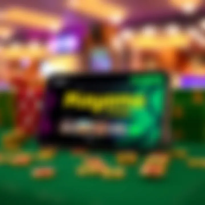 Playamo Mobile Casino Features in Australia Mobile device showing Playamo online casino games available for play in Australia