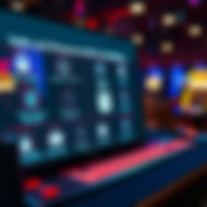 Safe and secure online gambling environment with digital security icons