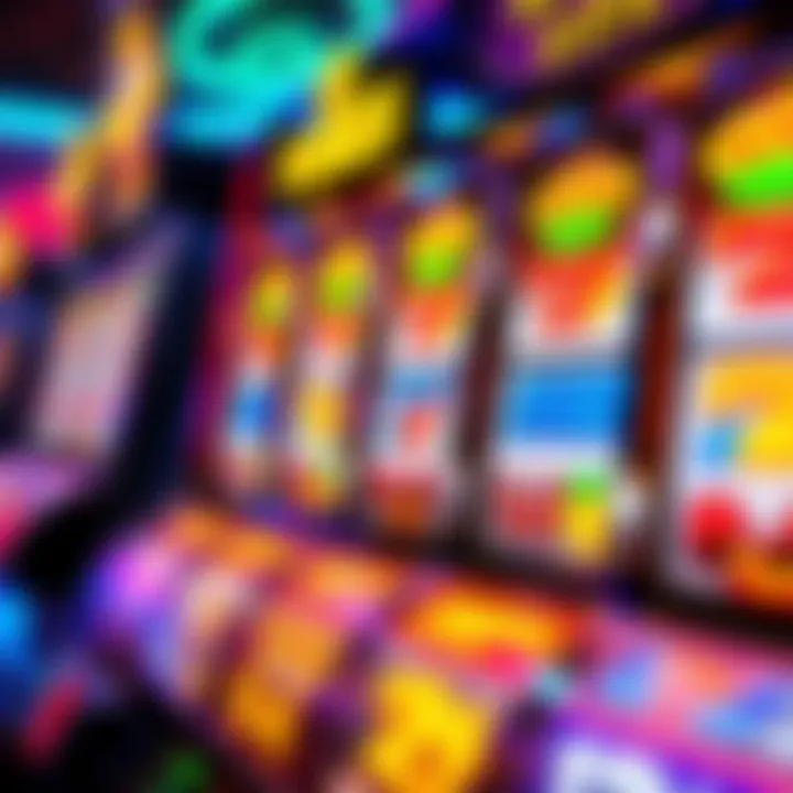 Online Pokies Game Interface at Australian Casinos Colorful online pokies game interface with spinning reels and vibrant symbols