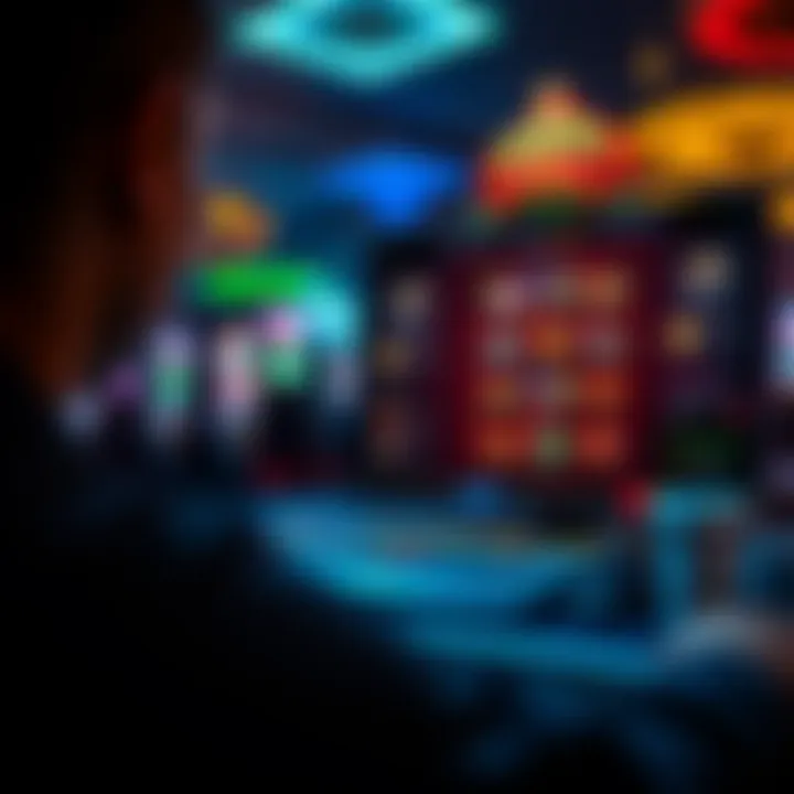 Secure online gambling interface highlighting safety features and responsible play tools