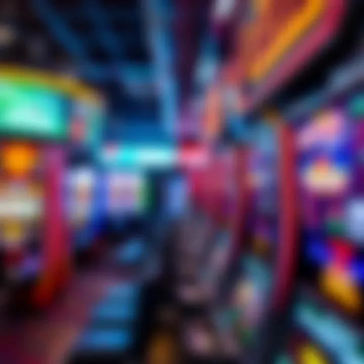 Responsible gambling signage and betting limits displayed in a gaming venue