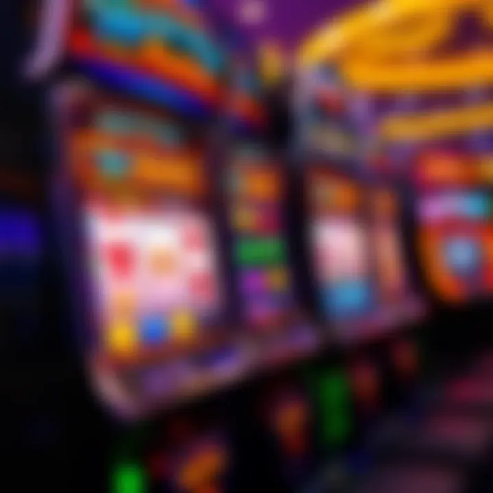 Dynamic Slot Machine Reels at Ricky Casino Colorful slot machine reels displaying winning symbols and vibrant graphics
