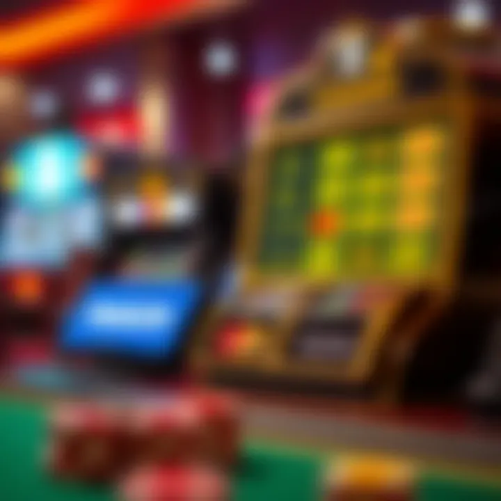Various payment method icons representing options for withdrawing funds at Ricky Casino