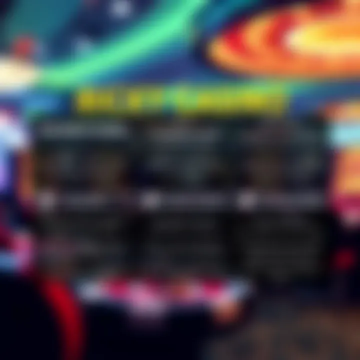 Graphic showcasing key aspects of Ricky Casino such as promotions, customer support, and security features highlighted in Reddit reviews