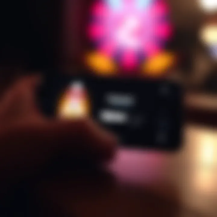 Illustration of smartphone showing download and installation progress of Rocket Casino app