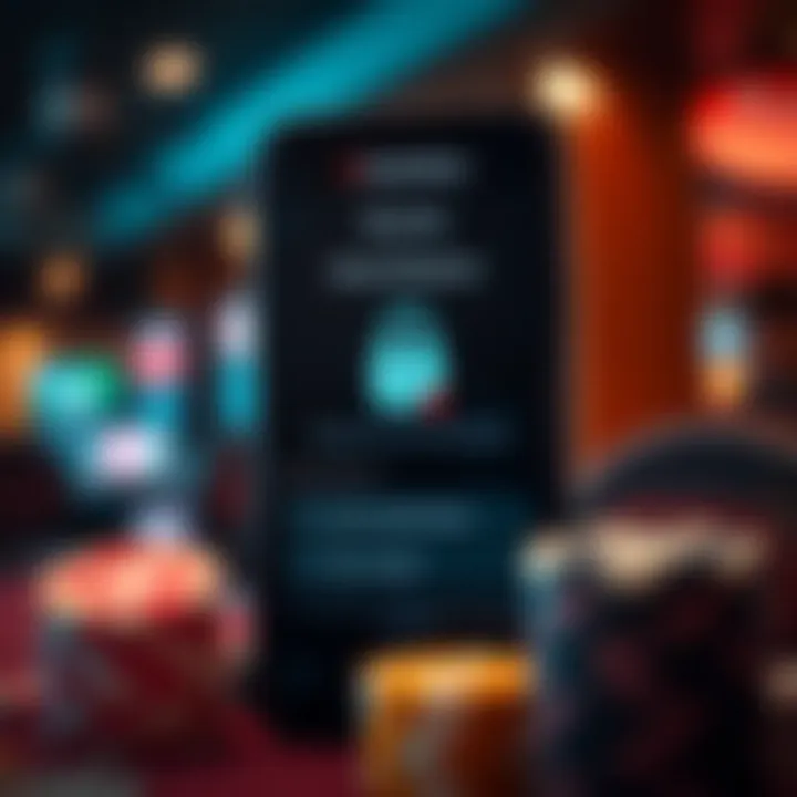 Security features panel highlighting encryption and user authentication in the RocketPlay app