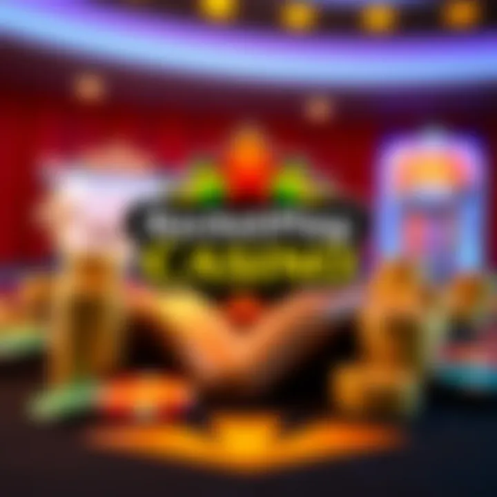 Bright RocketPlay Casino logo with colorful chips and coins symbolizing bonus rewards
