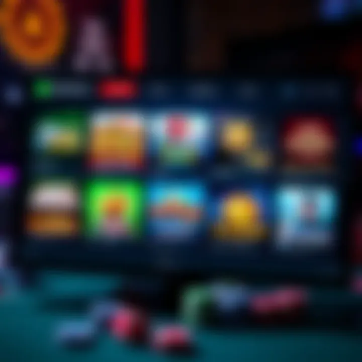 User interface displaying a variety of casino games available on Rocketplay Casino Guru