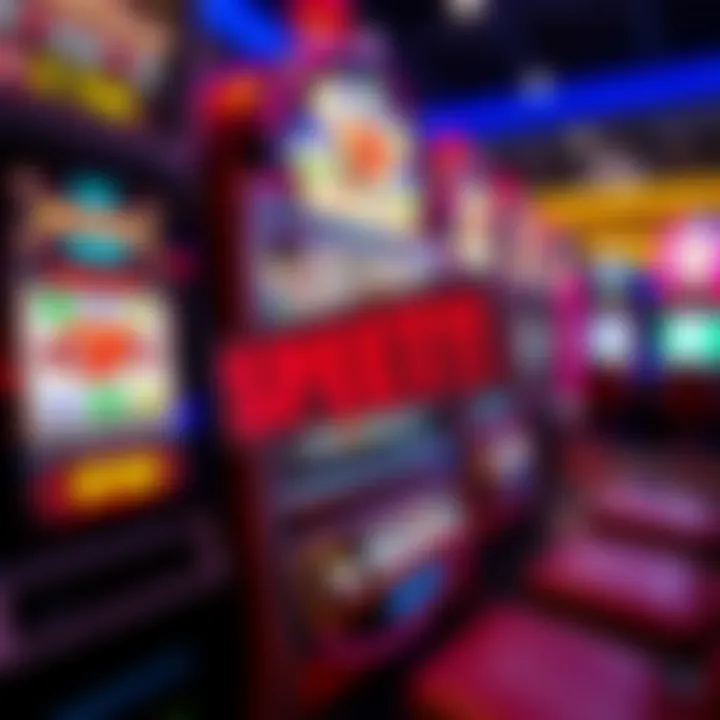 Illustration of a casino slot machine with promotional codes popping out