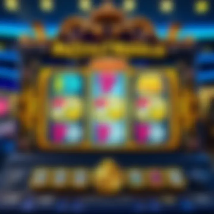 Bonus feature screen in Royal Reels highlighting free spins and multipliers