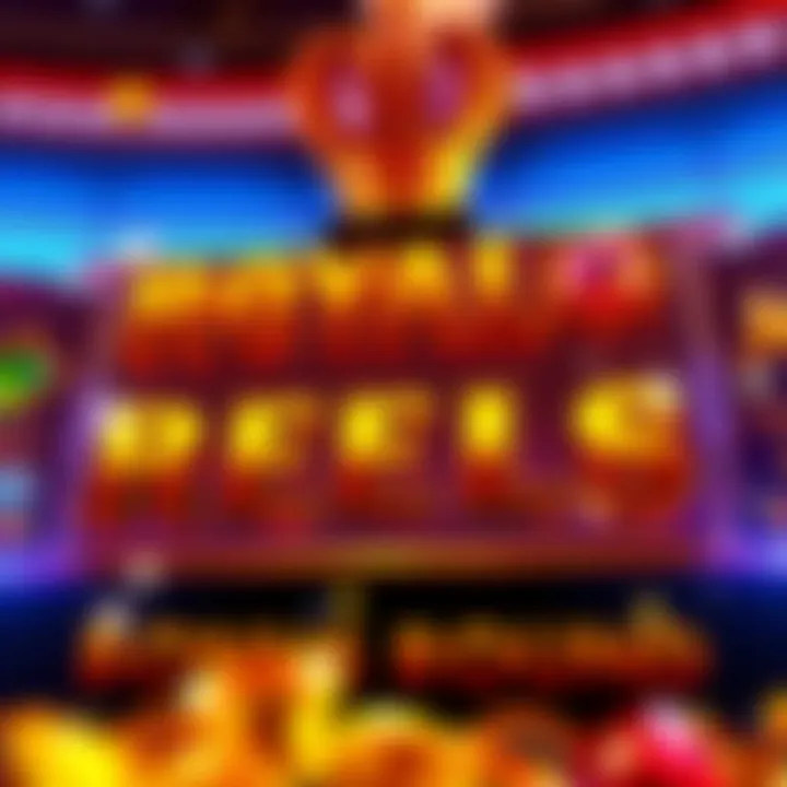 Bonus round feature in Royal Reels showing sparkling jewel symbols and multiplier effects