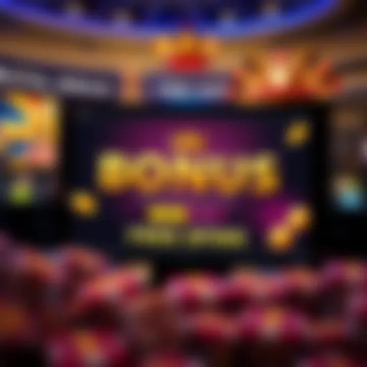 Royal Reels casino interface showcasing bonus offer and free spins