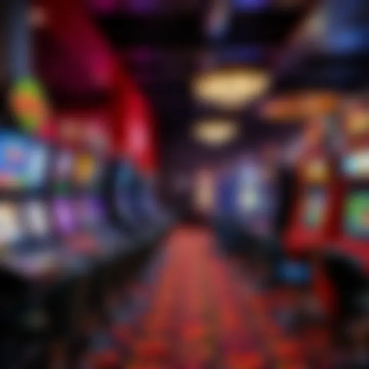 Variety of slot machines and table games available at Royal Reels Casino