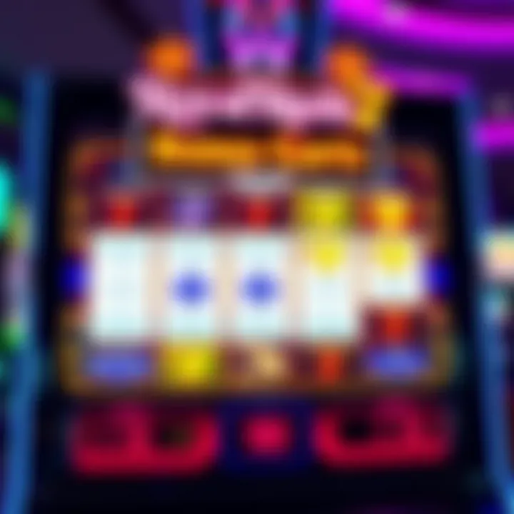 Slot game interface highlighting payout structure and bonus features