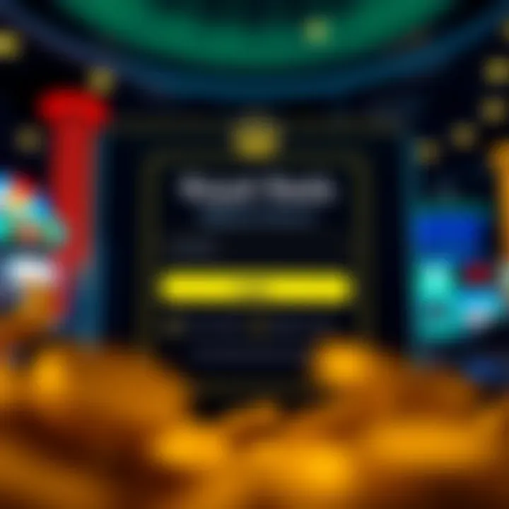 Secure login interface of Royal Reels highlighting authentication features