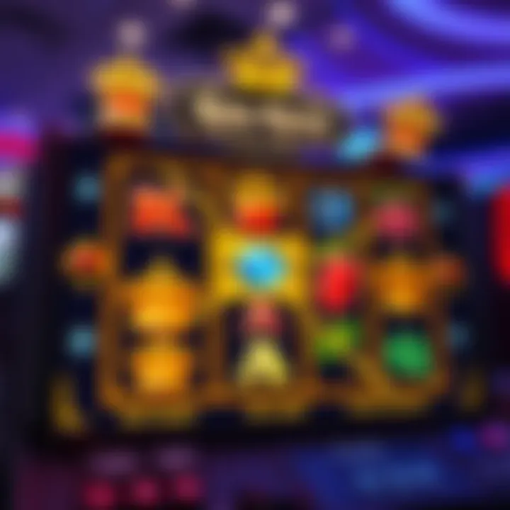 Royal Reels slot game interface showcasing vibrant symbols and paylines