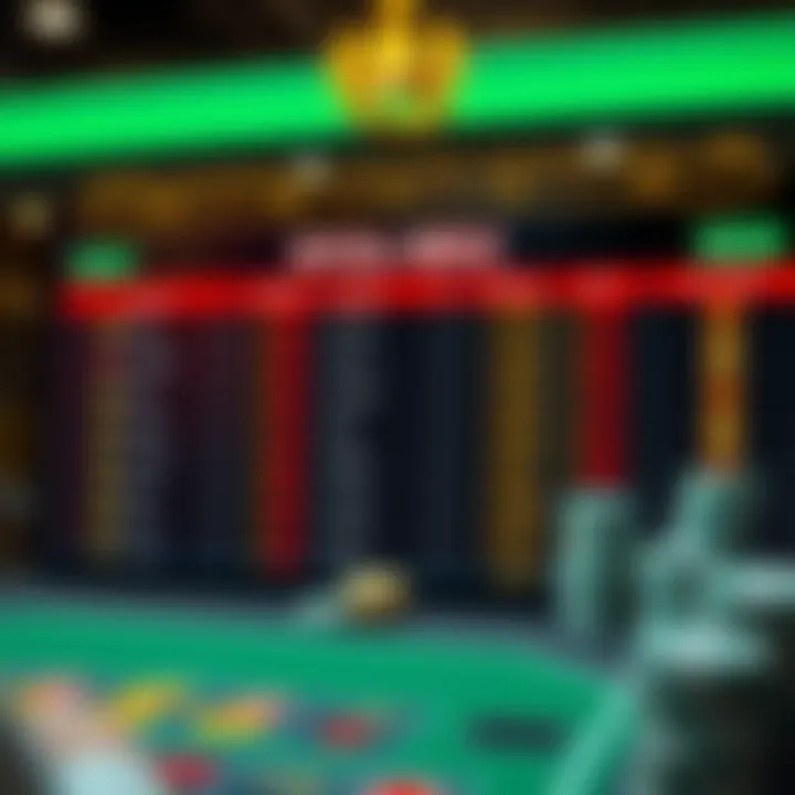 Safe online casino platform interface displaying betting options