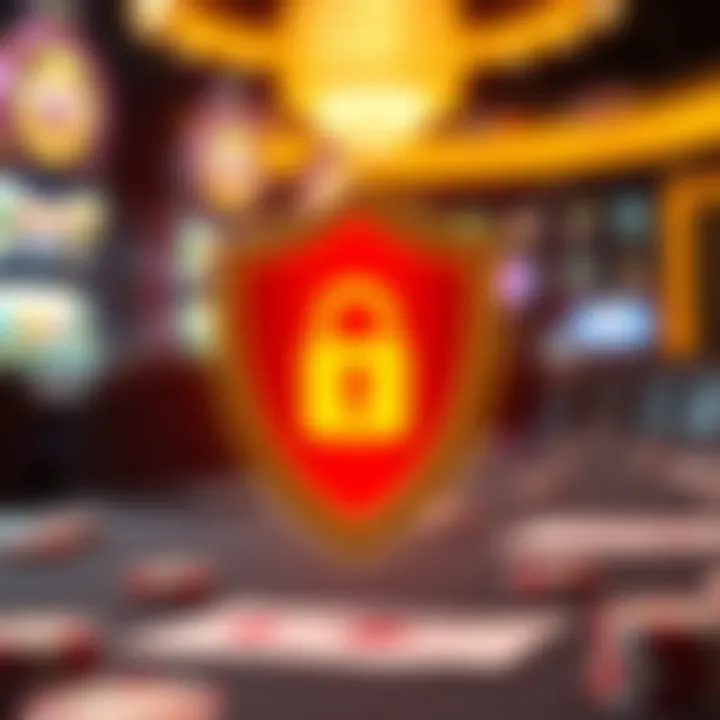 Enhancing Account Security for SkyCrown Users Illustration of a shield symbolizing online account protection