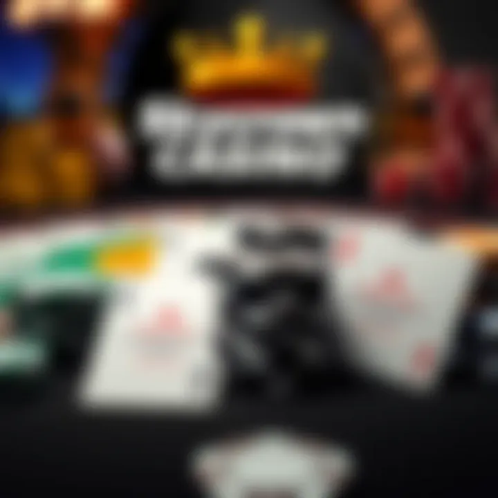 Illustration of casino chips and cards highlighting no deposit bonus offers