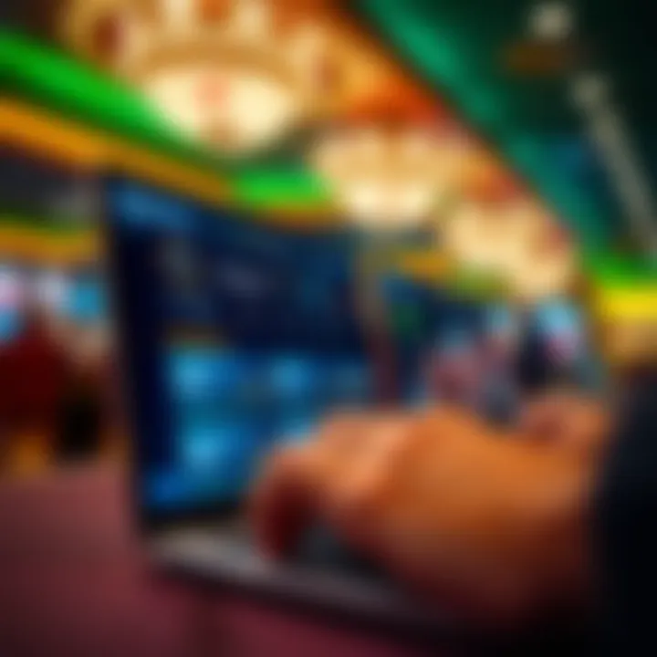 Secure online transaction interface highlighting Australian banking options for casino deposits