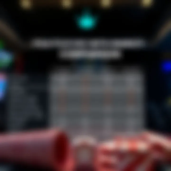 Comparison chart highlighting Skycrown features against competitors