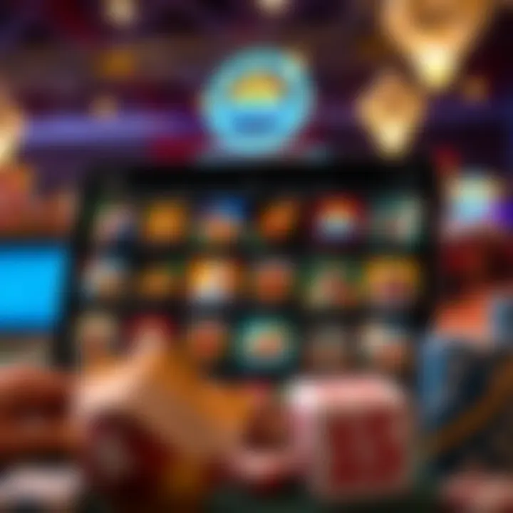 Skycrown product selection displayed on a digital device