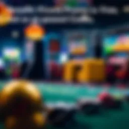 Visual representation of gaming benefits and restrictions linked to deposit-free offers