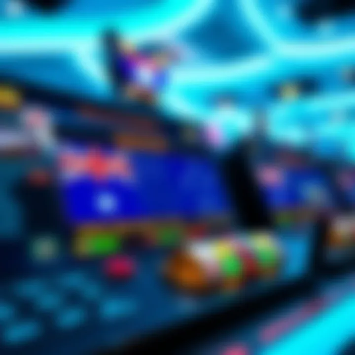 Secure online gambling interface with Australian flag and safe gaming icons