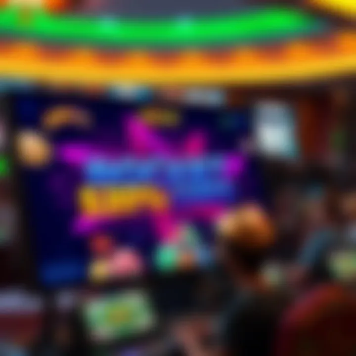 Rocket Casino bonus codes displayed on a vibrant digital interface with gaming elements