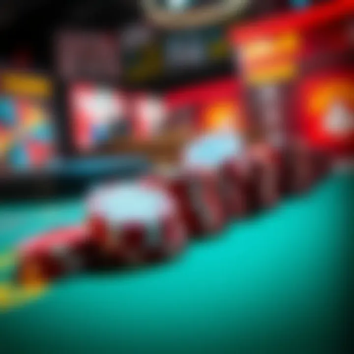 Digital representation of bonus codes and casino chips symbolizing online casino promotions