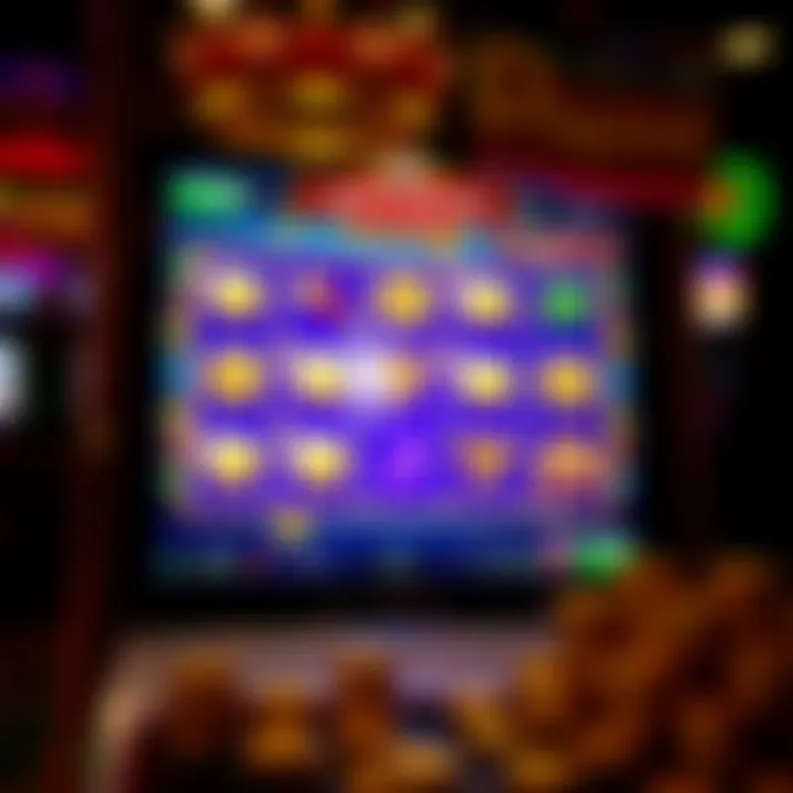 Gameplay screen showing engaging bonus round with sparkling coins and multipliers