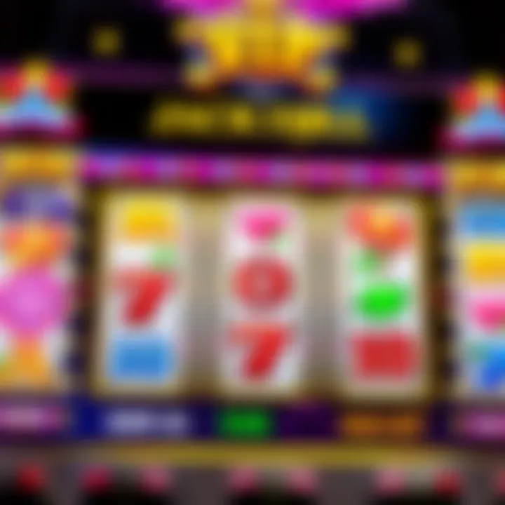 VIP Jackpot Jill online slot game interface showcasing reels and vibrant symbols