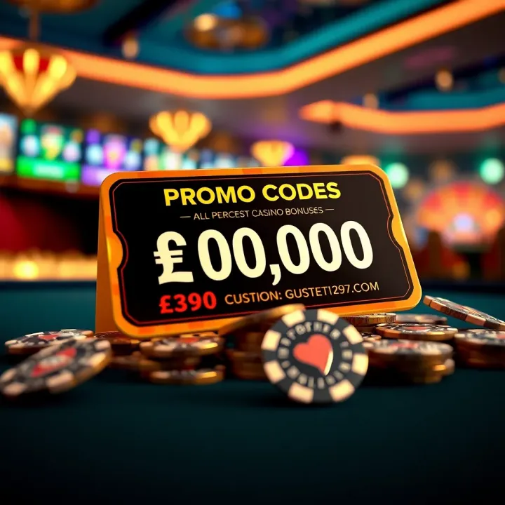 Illustration of a digital coupon representing a promo code with coins and gaming icons