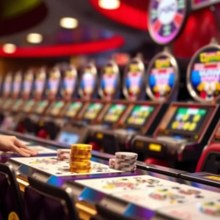 Illustration of secure digital transactions and responsible gaming icons