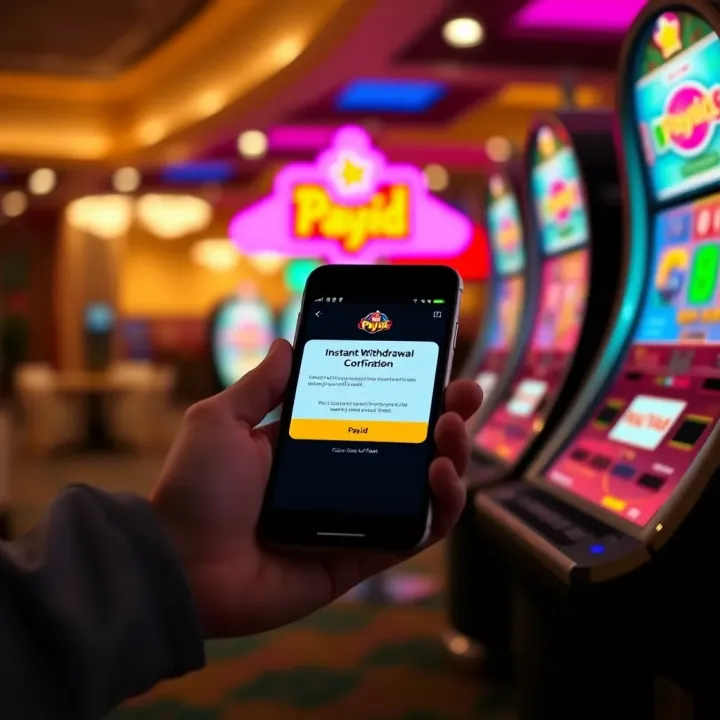 Illustration of a digital wallet connected to a smartphone displaying instant payout notification