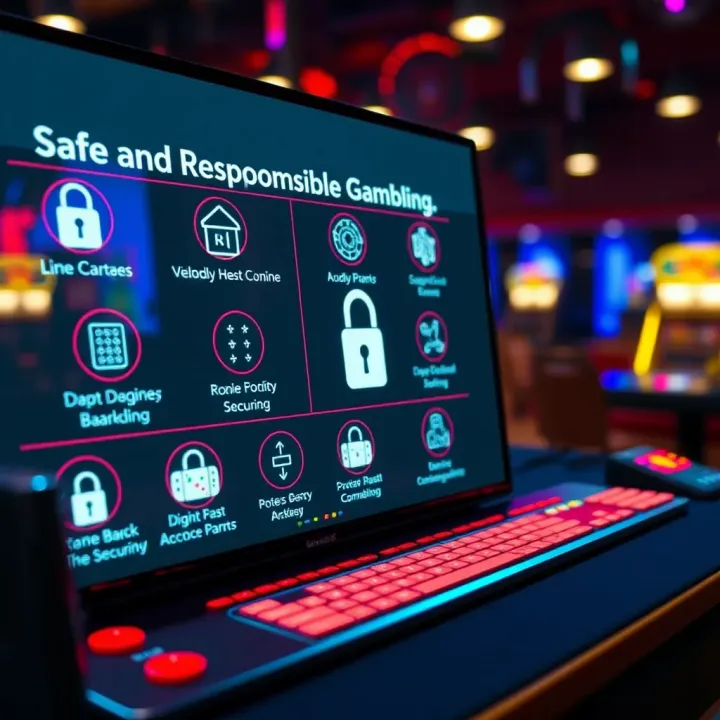 Safety and Responsible Gambling Features at Pokies Net Casino Safe and secure online gambling environment with digital security icons